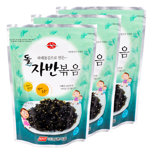 Namkwang Laver Salted &amp; Fried Stone Laver 90g X 3 bags (270g)